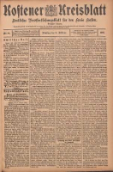 Kostener Kreisblatt: amtliches Veröffentlichungsblatt für den Kreis Kosten 1905.02.14 Jg.40 Nr19