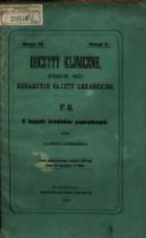 O leczeniu krwotoków poporodowych / przez Alfreda Dührssena.