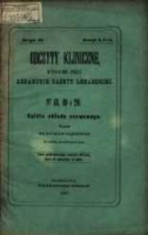 Syfilis układu nerwowego / napisał Władysław Gajkiewicz.