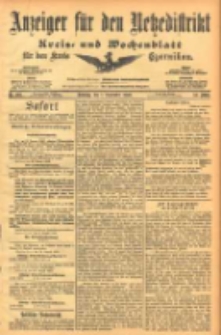 Anzeiger für den Netzedistrikt Kreis- und Wochenblatt für den Kreis Czarnikau 1903.09.01 Jg.51 Nr103