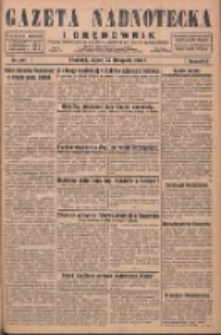 Gazeta Nadnotecka i Orędownik: pismo poświęcone sprawie polskiej na ziemi nadnoteckiej 1928.11.23 R.8 Nr271