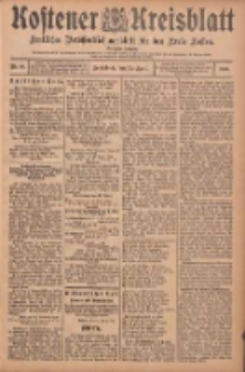 Kostener Kreisblatt: amtliches Ver&ouml;ffentlichungsblatt f&uuml;r den Kreis Kosten 1905.04.22 Jg.40 Nr48