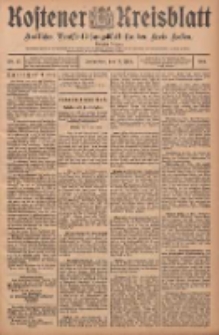 Kostener Kreisblatt: amtliches Ver&ouml;ffentlichungsblatt f&uuml;r den Kreis Kosten 1905.05.13 Jg.40 Nr57