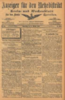 Anzeiger für den Netzedistrikt Kreis- und Wochenblatt für den Kreis Czarnikau 1903.10.15 Jg.51 Nr122