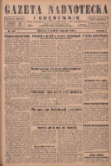 Gazeta Nadnotecka i Orędownik: pismo poświęcone sprawie polskiej na ziemi nadnoteckiej 1928.11.27 R.8 Nr274