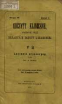 Leczenie pryszczycy / przez H. Hebrę ; [wolny przekład A. Elsenberga].