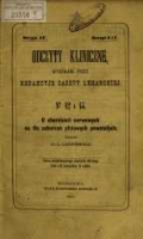 O chorobach nerwowych na tle zaburzeń płciowych powstałych / napisał L. Loewenfeld ; przeł. J. Skłodowski.