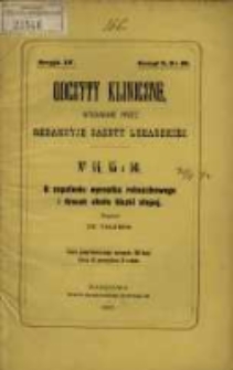 O zapaleniu wyrostka robaczkowego i tkanek około kiszki ślepej (Appendicitis et perityphlitis) / napisał Ch. Talamon ; [przeł. Edmund Biernacki].