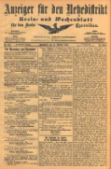 Anzeiger für den Netzedistrikt Kreis- und Wochenblatt für den Kreis Czarnikau 1903.10.24 Jg.51 Nr126