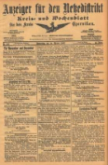 Anzeiger für den Netzedistrikt Kreis- und Wochenblatt für den Kreis Czarnikau 1903.10.29 Jg.51 Nr128