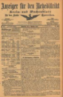 Anzeiger für den Netzedistrikt Kreis- und Wochenblatt für den Kreis Czarnikau 1903.11.05 Jg.51 Nr131