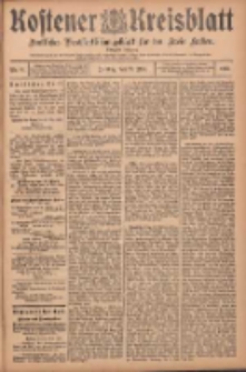 Kostener Kreisblatt: amtliches Ver&ouml;ffentlichungsblatt f&uuml;r den Kreis Kosten 1905.05.23 Jg.40 Nr61