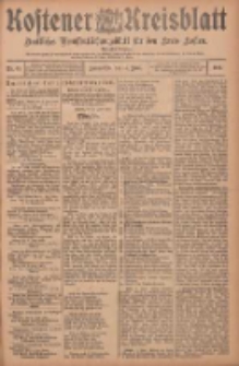 Kostener Kreisblatt: amtliches Ver&ouml;ffentlichungsblatt f&uuml;r den Kreis Kosten 1905.06.10 Jg.40 Nr69