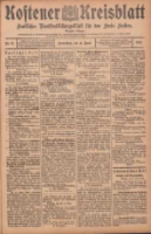 Kostener Kreisblatt: amtliches Veröffentlichungsblatt für den Kreis Kosten 1905.06.17 Jg.40 Nr72