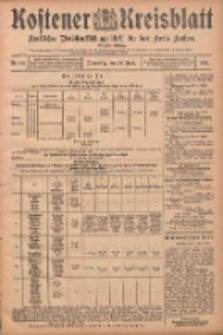 Kostener Kreisblatt: amtliches Ver&ouml;ffentlichungsblatt f&uuml;r den Kreis Kosten 1905.06.22 Jg.40 Nr74