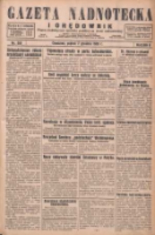 Gazeta Nadnotecka i Orędownik: pismo poświęcone sprawie polskiej na ziemi nadnoteckiej 1928.12.07 R.8 Nr283