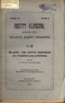 Ból gardła i jego znaczenie dyagnostyczne przy cierpieniach jamy gardzielowej / skreślił Alfr. Sokołowski.