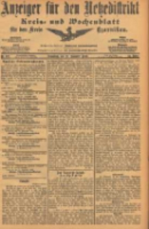 Anzeiger für den Netzedistrikt Kreis- und Wochenblatt für den Kreis Czarnikau 1903.11.21 Jg.51 Nr137