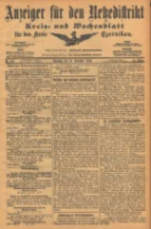 Anzeiger für den Netzedistrikt Kreis- und Wochenblatt für den Kreis Czarnikau 1903.11.24 Jg.51 Nr138