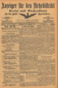 Anzeiger f&uuml;r den Netzedistrikt Kreis- und Wochenblatt f&uuml;r den Kreis Czarnikau 1903.11.26 Jg.51 Nr139