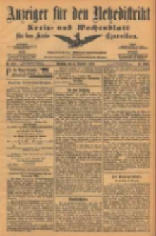 Anzeiger für den Netzedistrikt Kreis- und Wochenblatt für den Kreis Czarnikau 1903.12.03 Jg.51 Nr142
