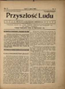 Przyszłość Ludu : miesięcznik poświęcony walce z alkoholizmem. R. 2. 1906, nr 3