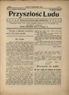 Przyszłość Ludu : miesięcznik poświęcony walce z alkoholizmem. R. 2. 1906, nr 11