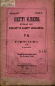 O tryprze u kobiet / wykład kliniczny M. Sänger'a ; przeł. M. Zweigbaum.