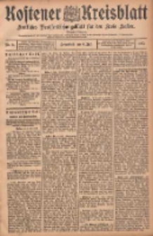 Kostener Kreisblatt: amtliches Ver&ouml;ffentlichungsblatt f&uuml;r den Kreis Kosten 1905.07.08 Jg.40 Nr81