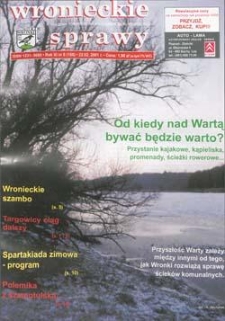 Wronieckie Sprawy 2001.02.22 R.11 Nr8(188)