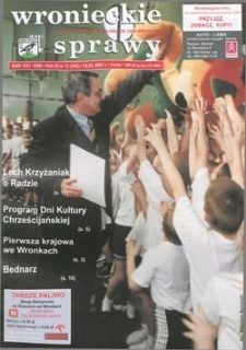 Wronieckie Sprawy 2001.03.15 R.11 Nr11(191)
