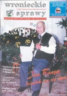 Wronieckie Sprawy 2001.06.21 R.11 Nr24(204)