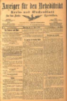 Anzeiger für den Netzedistrikt Kreis- und Wochenblatt für den Kreis Czarnikau 1904.01.28 Jg.52 Nr11