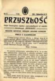 Przyszłość : miesięcznik poświęcony sprawom zupełnej wstrzemięźliwości (ZW) od napojów alkoholowych. R. 6, 1910, nr 2