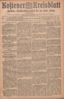 Kostener Kreisblatt: amtliches Ver&ouml;ffentlichungsblatt f&uuml;r den Kreis Kosten 1905.09.23 Jg.40 Nr114