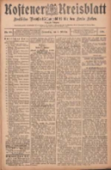 Kostener Kreisblatt: amtliches Ver&ouml;ffentlichungsblatt f&uuml;r den Kreis Kosten 1905.10.05 Jg.40 Nr119