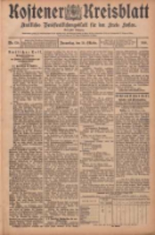 Kostener Kreisblatt: amtliches Ver&ouml;ffentlichungsblatt f&uuml;r den Kreis Kosten 1905.10.26 Jg.40 Nr128