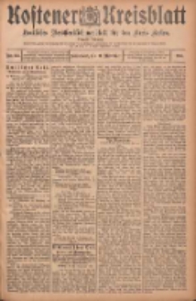 Kostener Kreisblatt: amtliches Ver&ouml;ffentlichungsblatt f&uuml;r den Kreis Kosten 1905.11.11 Jg.40 Nr135