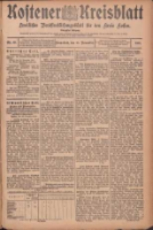 Kostener Kreisblatt: amtliches Ver&ouml;ffentlichungsblatt f&uuml;r den Kreis Kosten 1905.11.25 Jg.40 Nr141