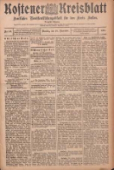 Kostener Kreisblatt: amtliches Ver&ouml;ffentlichungsblatt f&uuml;r den Kreis Kosten 1905.11.28 Jg.40 Nr142
