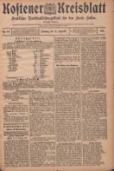 Kostener Kreisblatt: amtliches Ver&ouml;ffentlichungsblatt f&uuml;r den Kreis Kosten 1905.12.12 Jg.40 Nr148