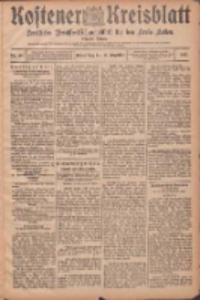 Kostener Kreisblatt: amtliches Veröffentlichungsblatt für den Kreis Kosten 1905.12.14 Jg.40 Nr149