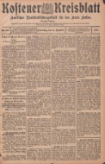 Kostener Kreisblatt: amtliches Ver&ouml;ffentlichungsblatt f&uuml;r den Kreis Kosten 1905.12.21 Jg.40 Nr152