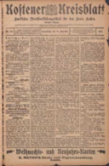 Kostener Kreisblatt: amtliches Ver&ouml;ffentlichungsblatt f&uuml;r den Kreis Kosten 1905.12.23 Jg.40 Nr153