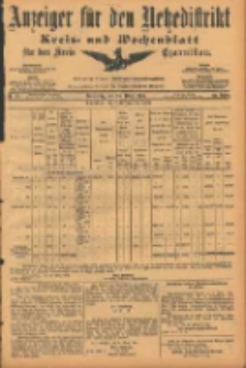 Anzeiger für den Netzedistrikt Kreis- und Wochenblatt für den Kreis Czarnikau 1904.03.24 Jg.52 Nr35