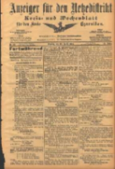 Anzeiger für den Netzedistrikt Kreis- und Wochenblatt für den Kreis Czarnikau 1904.04.12 Jg.52 Nr42
