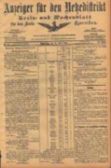 Anzeiger für den Netzedistrikt Kreis- und Wochenblatt für den Kreis Czarnikau 1904.04.14 Jg.52 Nr43