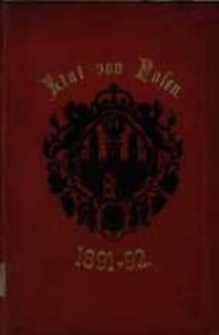 Voranschlag f&uuml;r die Einnahmen und Ausgaben der Stadtgemeinde Posen : in dem Verwaltungsjahre... R. 1891/1892