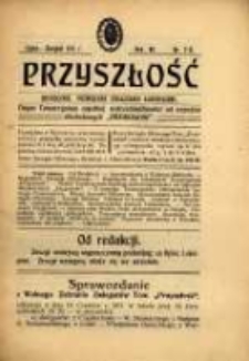 Przyszłość : miesięcznik poświęcony sprawom zupełnej wstrzemięźliwości (ZW) od napojów alkoholowych. R. 7, 1911, nr 7-8