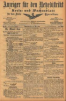 Anzeiger für den Netzedistrikt Kreis- und Wochenblatt für den Kreis Czarnikau 1904.05.26 Jg.52 Nr60